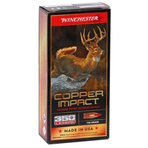 winchester copper impact bullets